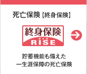 死亡保険【終身保険】 RISE