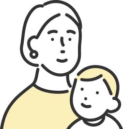 妻と子ども1人の場合