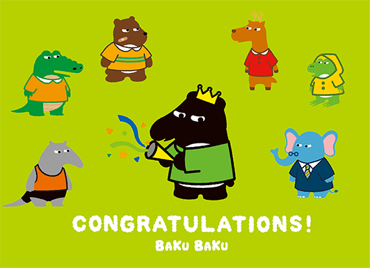 CONGRATULATIONS!