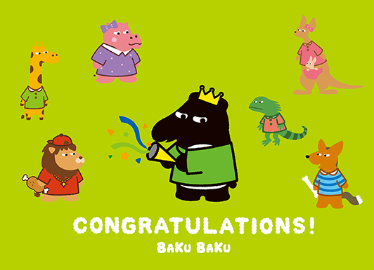 CONGRATULATIONS!
