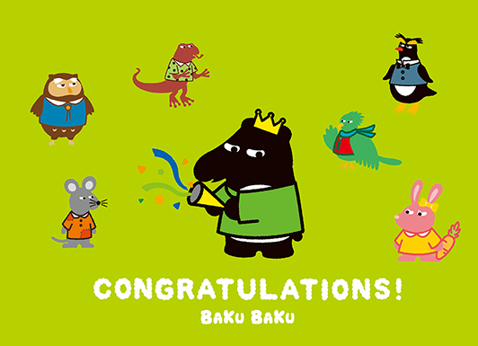 CONGRATULATIONS!