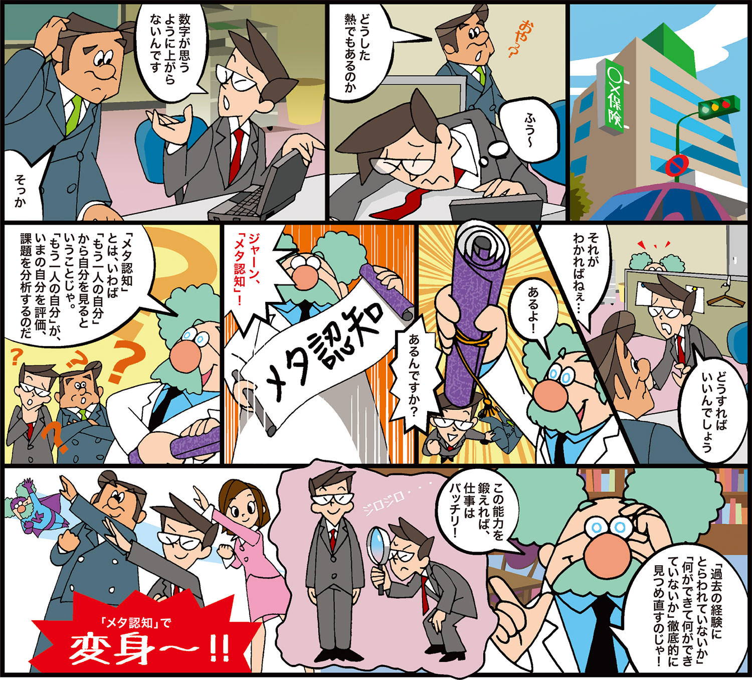 メタ認知マンガ