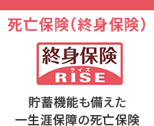 死亡保険(終身保険) RISE