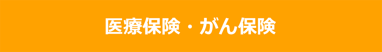 医療保険・がん保険
