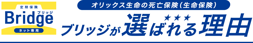 ブリッジが選ばれる理由