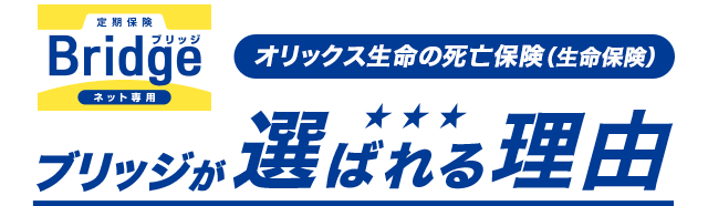 ブリッジが選ばれる理由