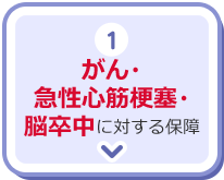 1.がん・急性心筋梗塞・脳卒中に対する保障