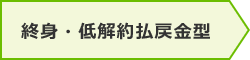 終身・低解約払戻金型